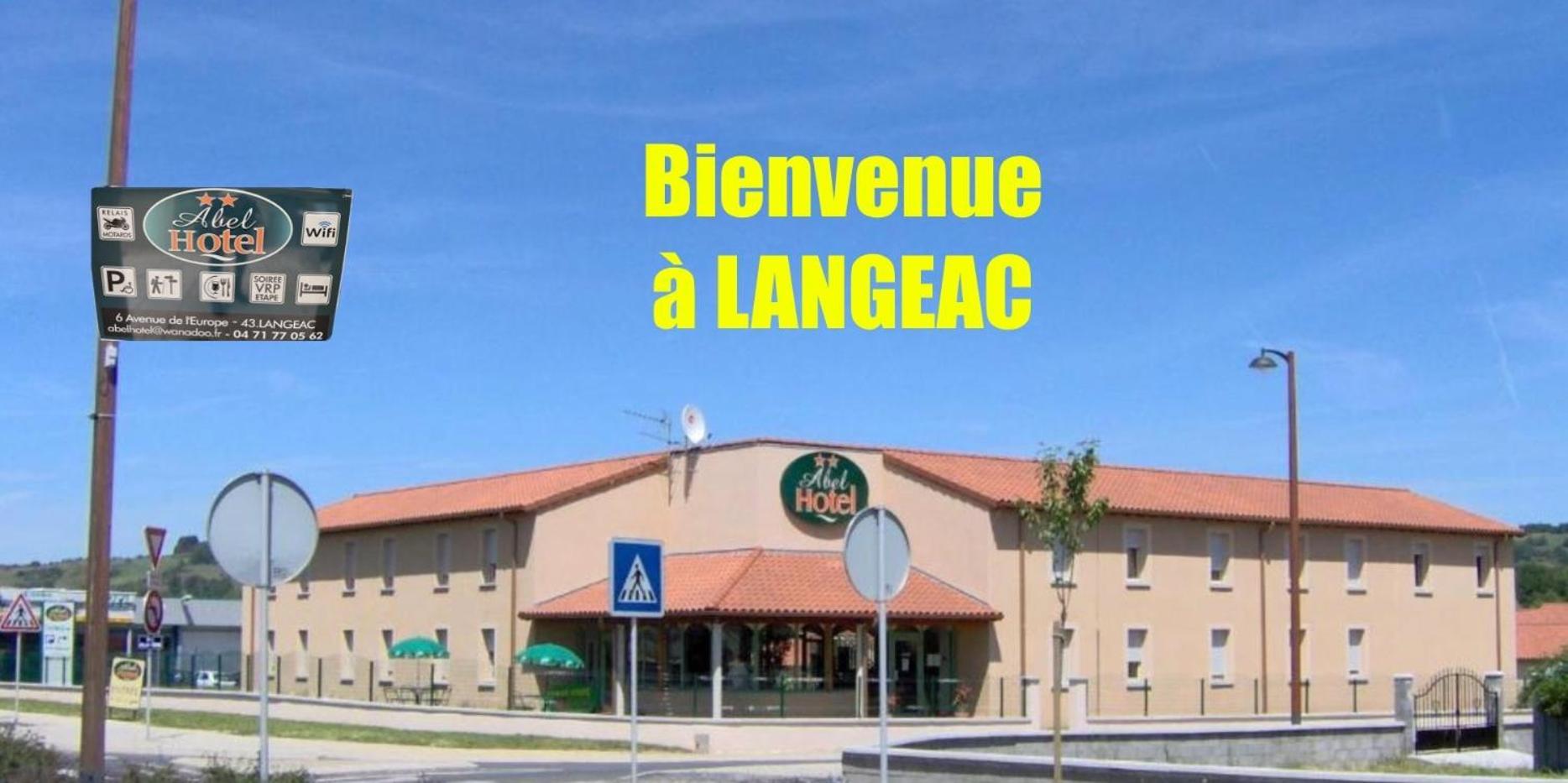 Abel Hotel Langeac Exterior foto