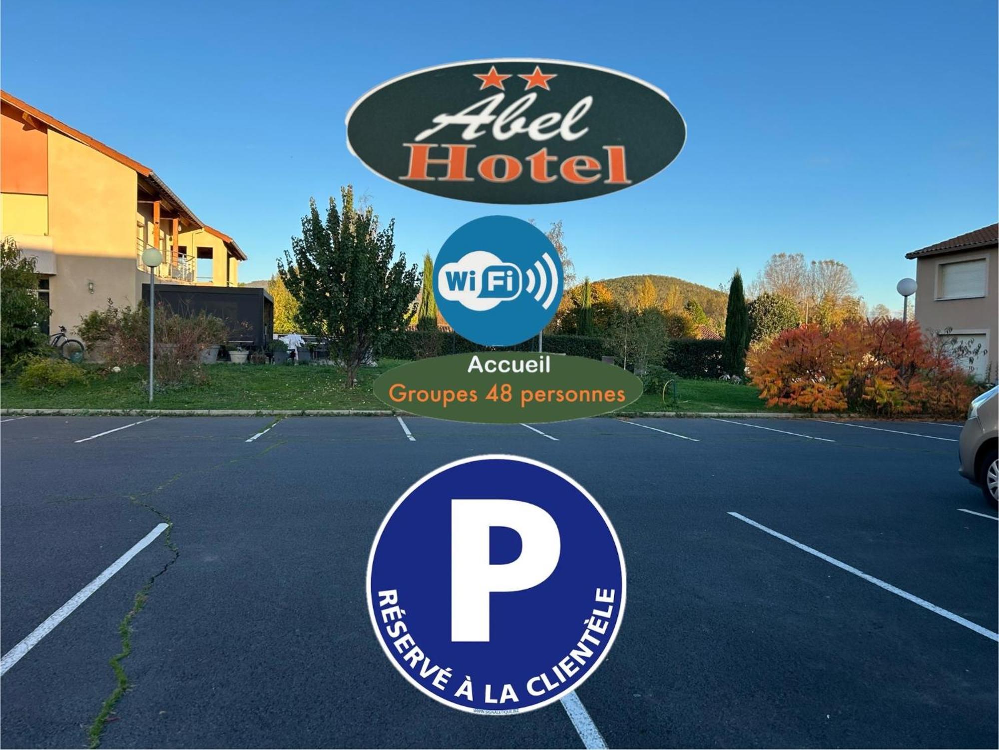 Abel Hotel Langeac Exterior foto